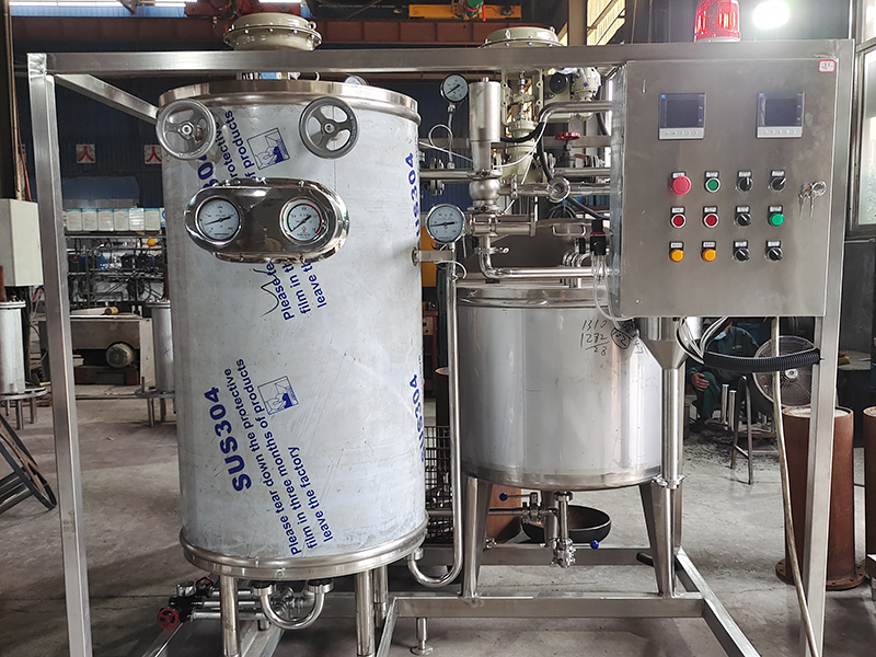 China Coil Pasteurizer Manufacturer UHT Treatment