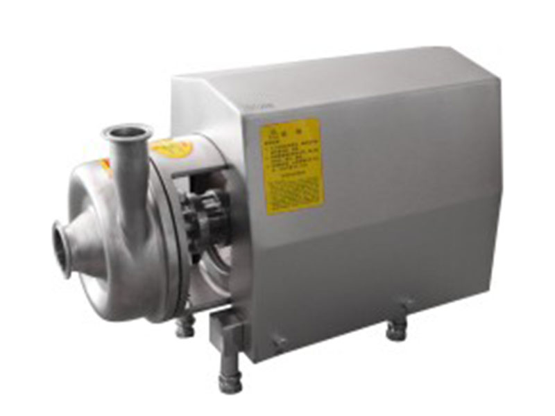Sanitary centrifugal pump for dairy and beverage transfer