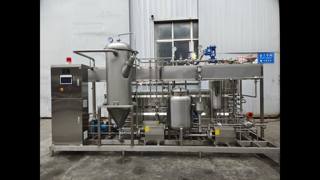Video Thumbnail: HTST Tubular Pasteurizer with PLC control