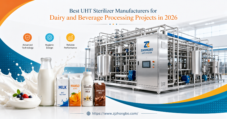 Best UHT Sterilizer Manufacturers for Dairy and Beverage Processing Projects in 2026