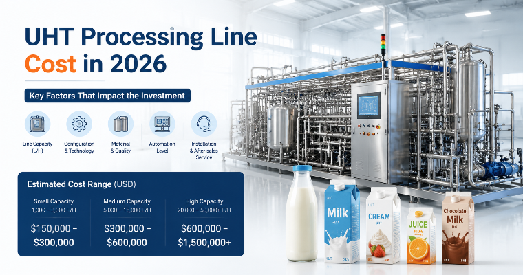 How Much Does a UHT Processing Line Cost in 2026