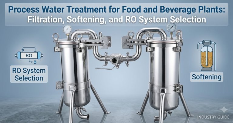 Process Water Treatment for Food and Beverage Plants