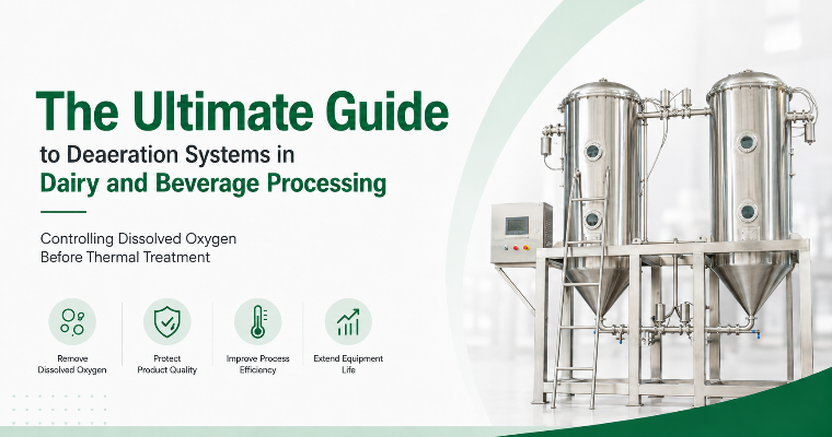 The Ultimate Guide to Deaeration Systems in Dairy and Beverage Processing Controlling Dissolved Oxygen Before Thermal Treatment