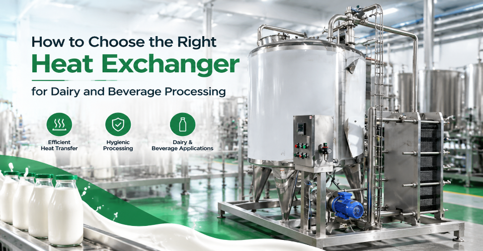 How to Choose the Right Heat Exchanger for Dairy and Beverage Processing